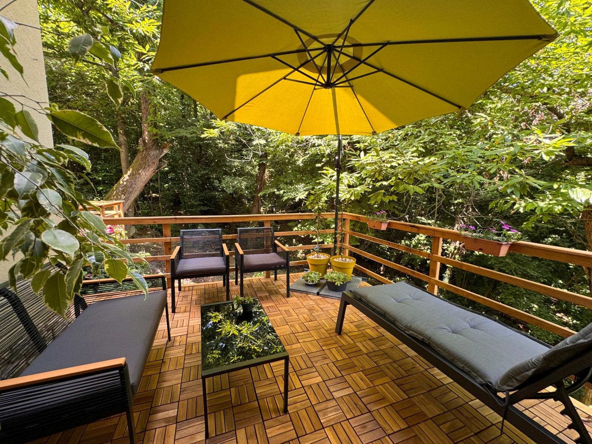 Apartment With A Terrace Forest Home Lullula Veprinac المظهر الخارجي الصورة