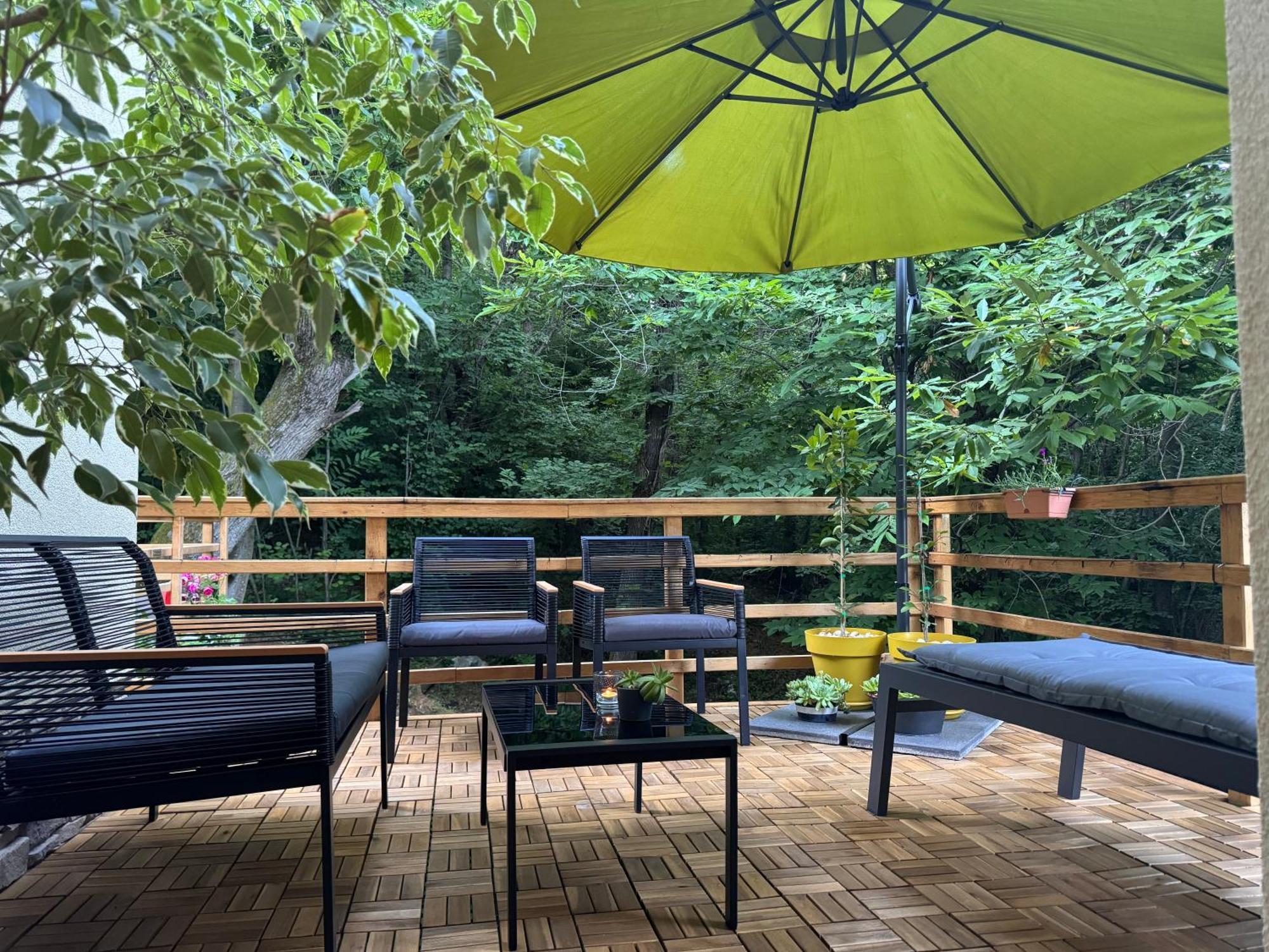 Apartment With A Terrace Forest Home Lullula Veprinac المظهر الخارجي الصورة